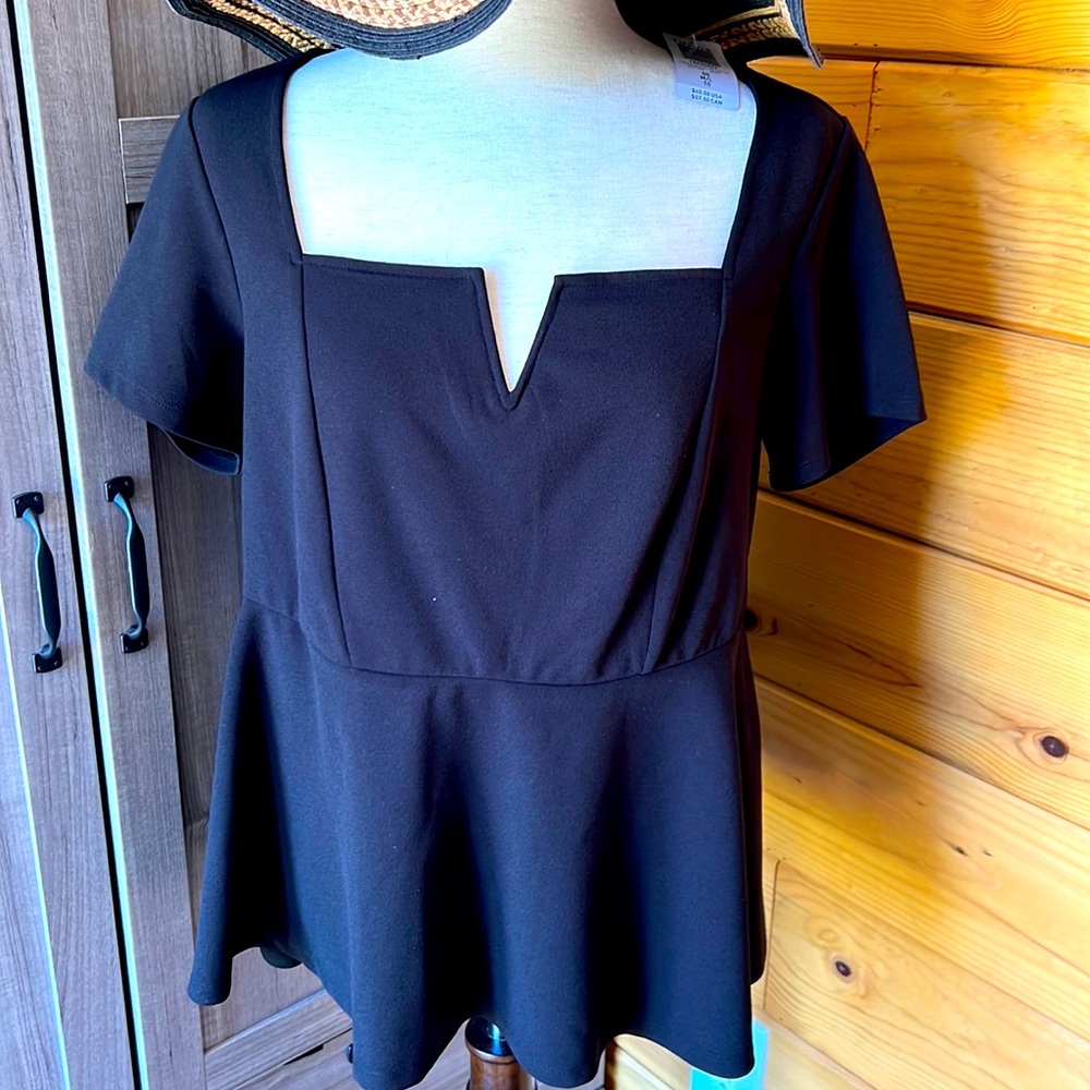 Torrid Black blouse